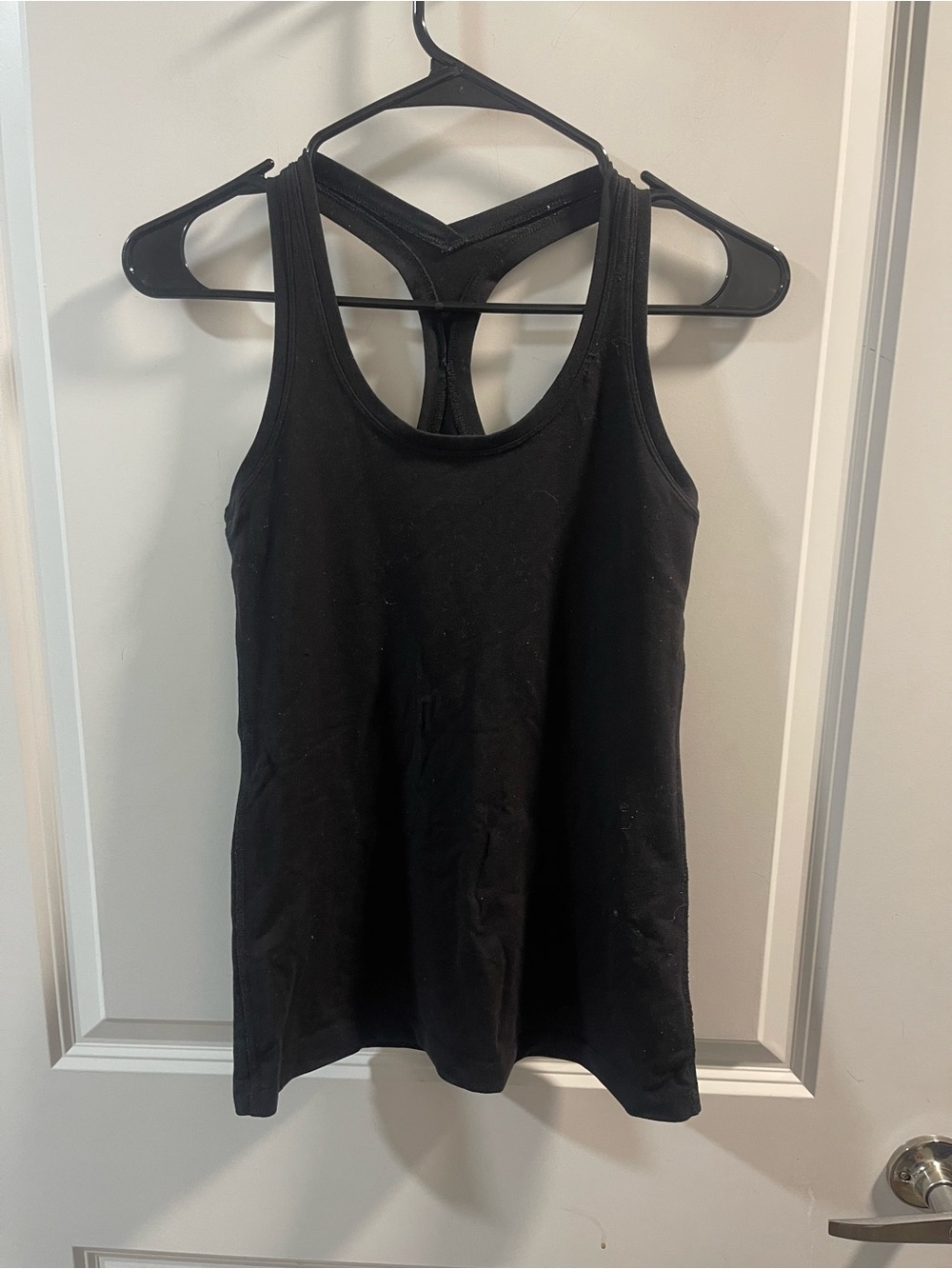 lululemon athletica Black Racerback Tank No Size Tags